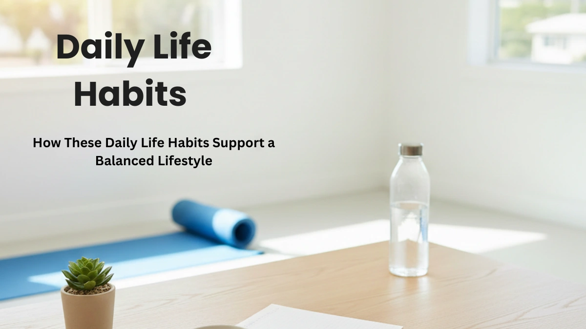 How These Daily Life Habits Support a Balanced Lifestyle