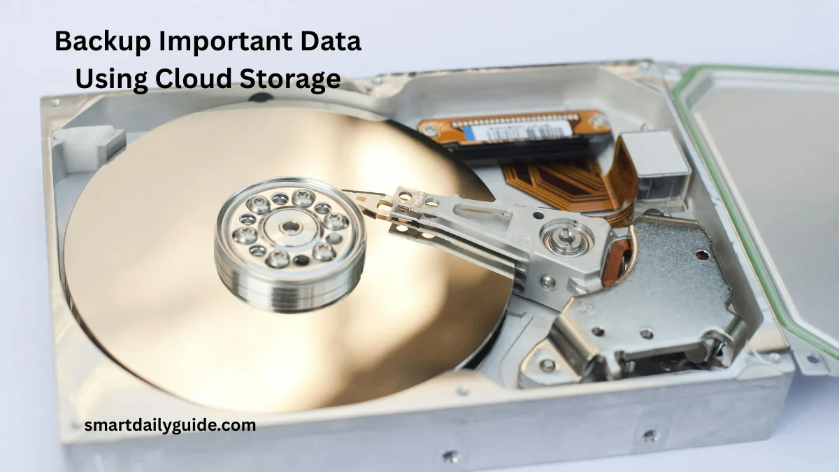 Backup Important Data Using Cloud Storage