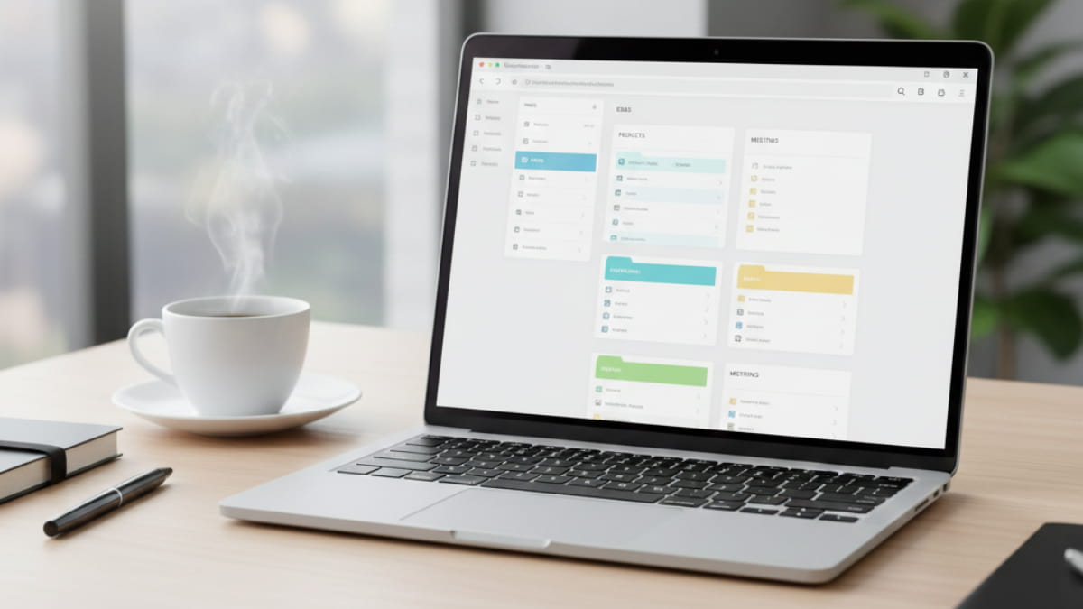 Have a Simple Organization on your Notes