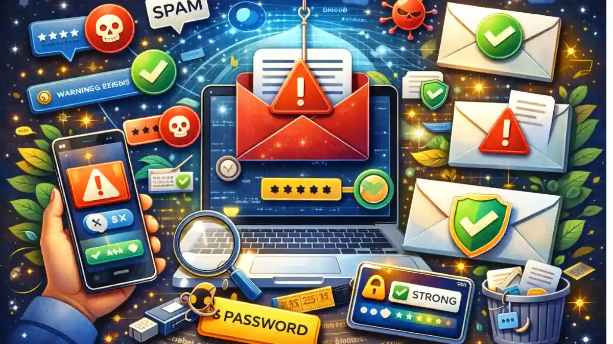 Take Care of Messages, Links, and Emails