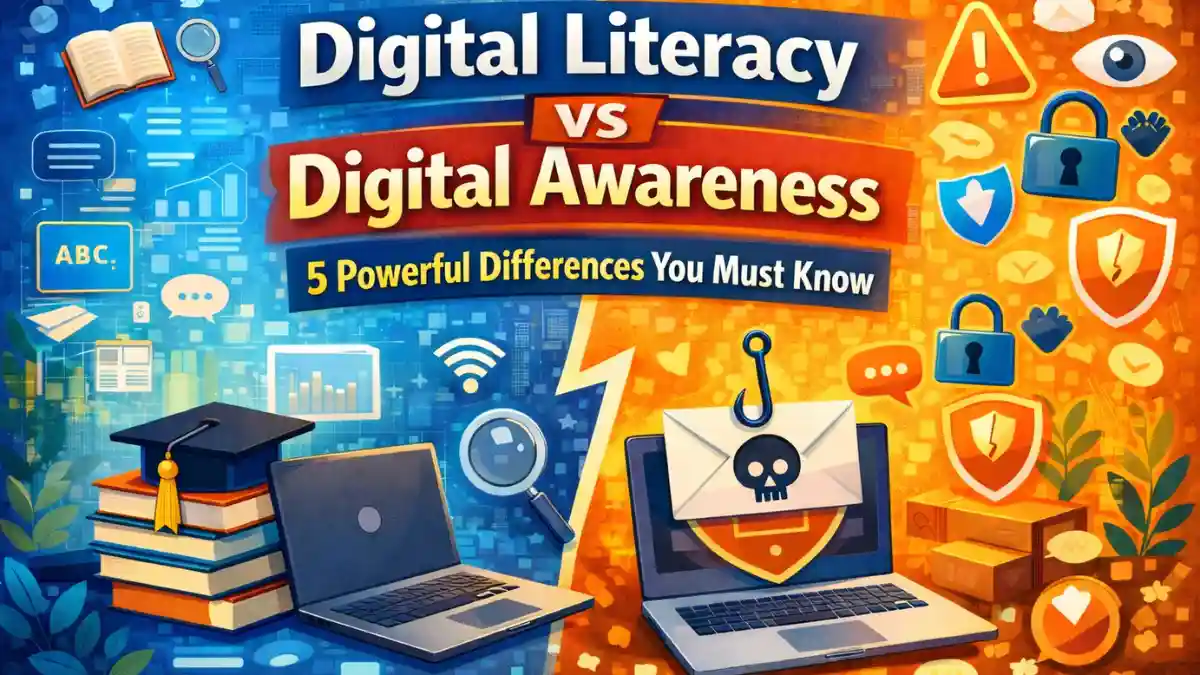 Digital Literacy vs Digital Awareness