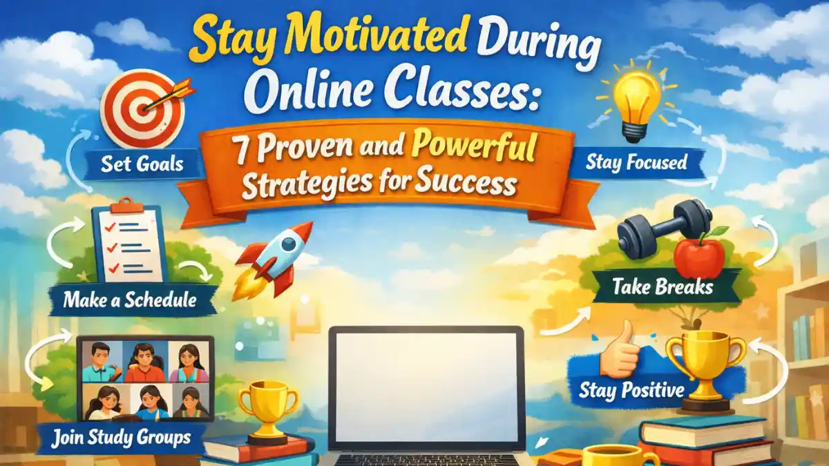 Stay Motivated During Online Classes